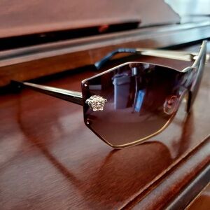 Versace Gradient Shield Sunglasses